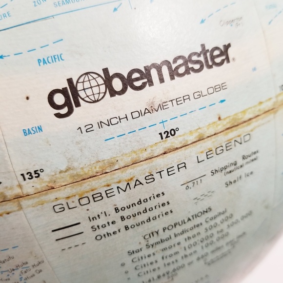 Globemaster 12" Globe Vintage decor - Picture 5 of 8